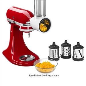 Kitchen aid slicer/shredder